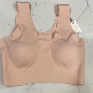 Kindred Bravely Ultra comfort smooth lounge bra- soft pink